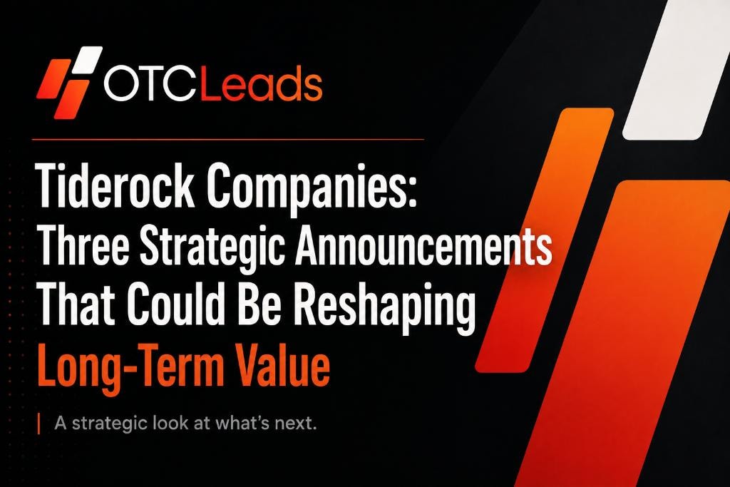 Tiderock Companies strategic analysis artwork
